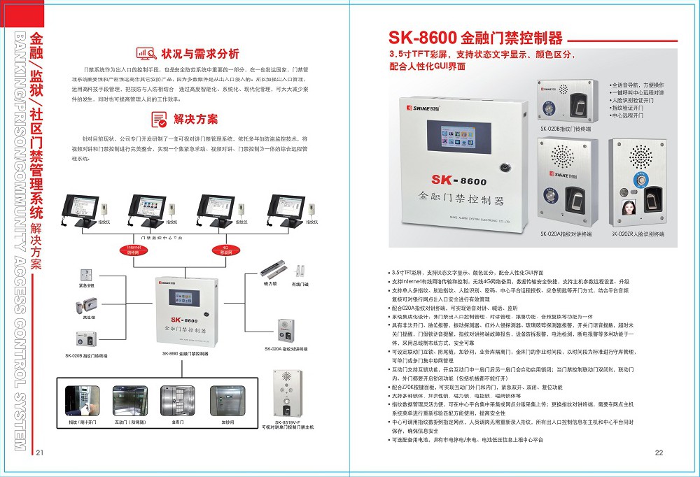 SK-8600 金融门禁控制器